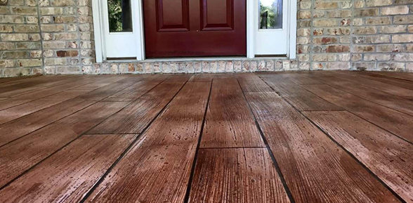 Photo inspiration: Rustic Epoxy Floor Reference: Epoxy Flooring Springfield